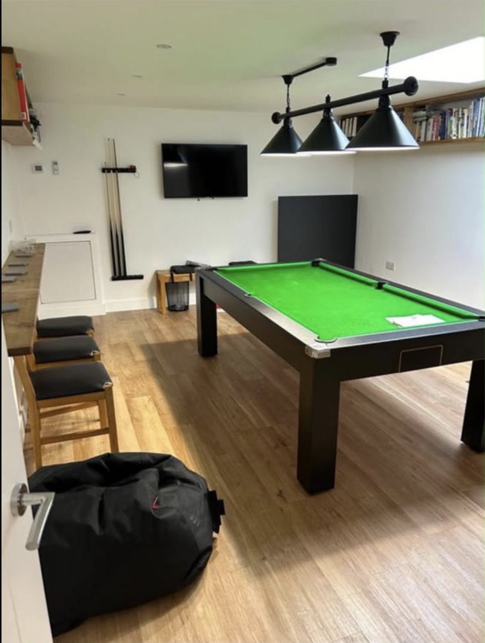 Garage Conversion – Games Room